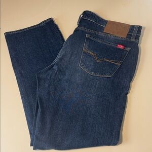GUESS/Lee Dark Blue Relaxed Fit Jeans